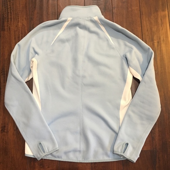 The North Face Light Blue Fleece Pullover Med - Picture 5 of 7